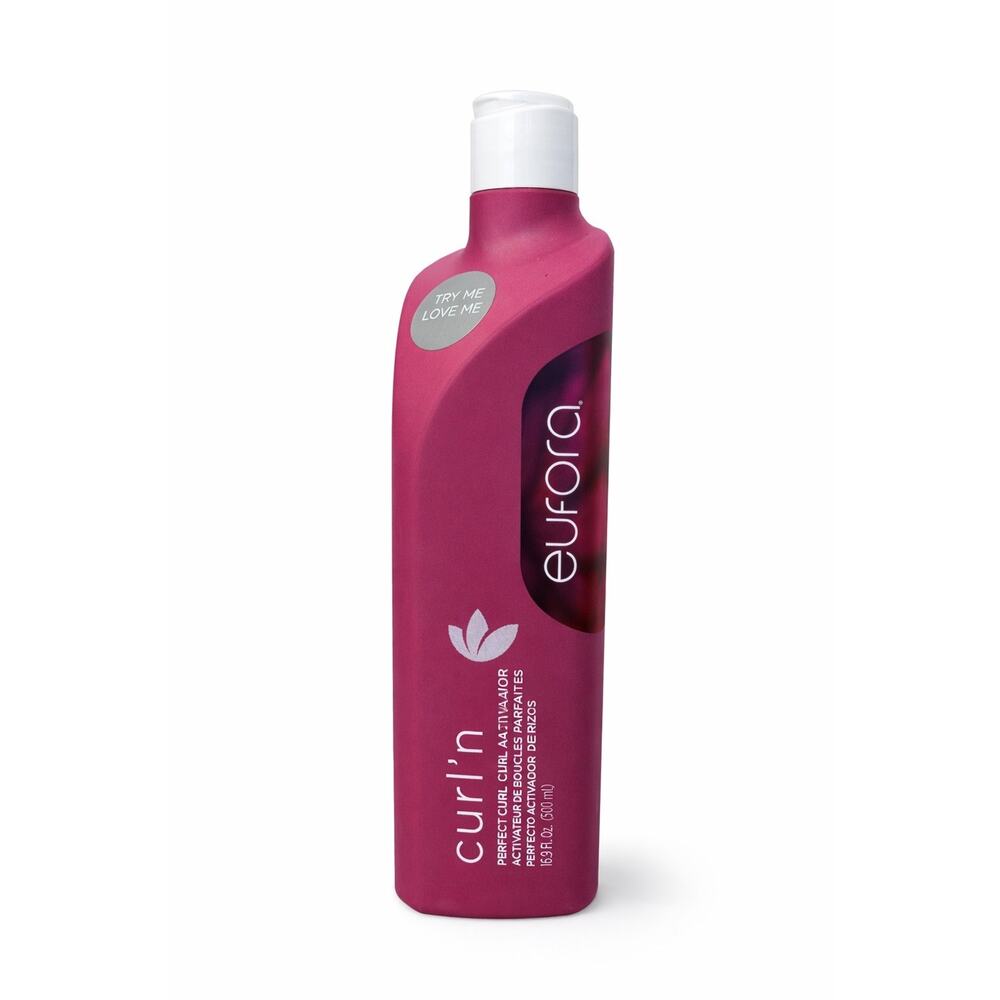 Eufora Curl’n Perfect Curl Activator – Defines & Enhances Curls 16.9 oz / 500 ml